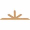 Ekena Millwork Saratoga Timber Gable Bracket, Western Red Cedar, 84"W x 38"H x 1 1/2"D x 5 1/2"F, 11/12 Pitch GBW084X38X0206SAR00SWR - alternate 5